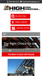 Mobile Screenshot of highsteel.com